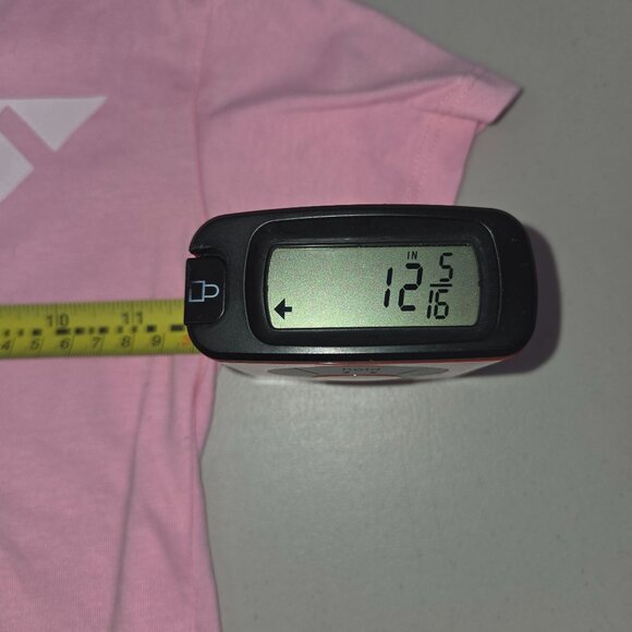 Puma Girls 4 2-Piece Set: Pink T-Shirt & Black Shorts 4166 - Picture 6 of 13